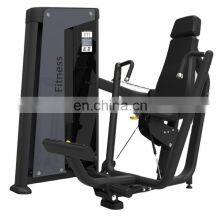 High Quality Commercial Gym Fitness Equipment Strength Training Seated Pin Load Selection Machines Wide Chest Press Machine
