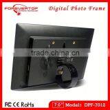 7-inch Frameless Digital Photo Frame With 800 x 480 Pixels Resolution and MP3 Player thumbnail-6