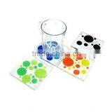 Color Printed Glass Pad Square Drink Glass Coaster thumbnail-1