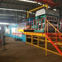 PLC Control Dual Paper Pulp Molding Stations Industrial Paper Pulp Container Trays Egg Tray Making Machine thumbnail-4