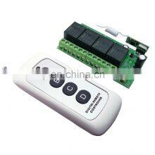 12V Learning Type Four-way Remote Control Switch