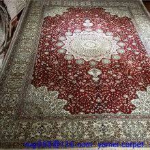 red carpet handmade silk persian carpets for home 6x9ft