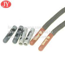 Plastic Aglet Shoelace Tipping Hoodies Drawstring Cord Ends Tips Soft Rubber Aglet Ends thumbnail-4