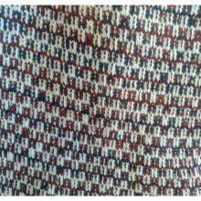 Premium 100% Polyester Yarn-Dyed Striped Coarse Needle Hacci Brushed Fleece Fabric for Winter Sweaters‌ thumbnail-5