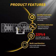 6inch 48W Strobe Flash LED Work Light Bar Combo Beam White Yellow Dual Color Car Led Work Lamp thumbnail-4