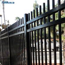 Steel Fence Panel Galvanized Residential Area Security Fence Galvanized Steel Security Fence thumbnail-3