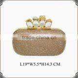 Knuckle Ring Skull Evening Bags Clutch Handbags Wholesalers thumbnail-1