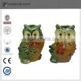 Ceramic Owl Candle Holder thumbnail-1