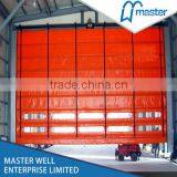 CE Approved European Style Pvc Fast Lift Cheap Industrial Door With High Quality thumbnail-3