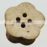 Laser Engraved Decorative Wood Buttons for Garment/clothing thumbnail-1