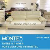 Luxury Classic European Leather Sectional Sofa Set thumbnail-6