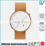 Delightful Collection Timepiere Geometric Design 24-cut Case Stainless Steel no Indices Gold Watch Prices thumbnail-2
