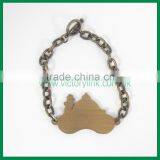 Antique Pumpkin Car Zinc Alloy Charms Metal Bracelets thumbnail-2