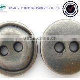 10mm Cheap 4 Holes Metal Coat Silver Button