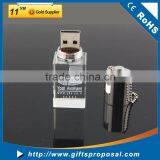 3D Laser Engraved Logo Usb Flash Drive Usb 2.0 Flash Drive Memory Stick Crystal Pen Drive thumbnail-1