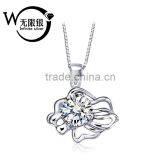 12 Constellations 925 Sterling Silver Pendant Jewelry Cubic Zircon Pendant thumbnail-1