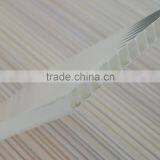 4mm 100% Virgin Grade A PC Resin 50 Micron UV Coating Polycarbonate Twin Wall Hollow Sheets Cheap Price Roofing Panels Clear thumbnail-6