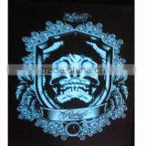 LED Flashing Blue Skeleton Printed T-shirt thumbnail-1