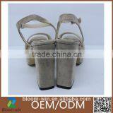 Indian High Heel Steel Toe Sandal Shoes for China Wholesale Women Shoes