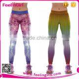Ladies Stretchy Sports Wear Custom Fitness Leggings thumbnail-5