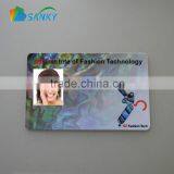 High Quality PVC Size Of Staff Portrait ID Card