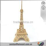 Educational New Design Drawing Construction Wooden 3D Puzzle thumbnail-4