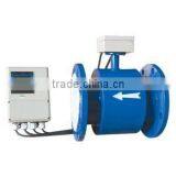 RS485 Bbz Output Grain Syrup Magnetic Flowmeter With Rubber Liner