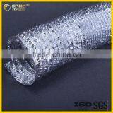 HVAC Aluminum Foil Polyester Insulated Flexible Air Conditioner Ventilation Duct thumbnail-1