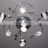 Manufacture Silver Chandeliers Ceiling Lamp for Indoor Lighting With CE
