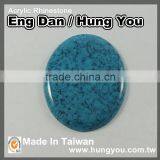 Oval Shaped Semi-Precious Stone With Spray For Bag thumbnail-6