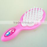 Three Sets- Hair Combs, Mirror Pink Hair Toiletry for Kids, Hair Brush