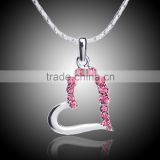 white gold vintage necklace heart pendants price in Malaysia