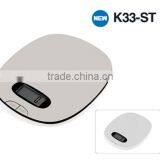 5kg Slim Electronic Kitchen Weighing Scale Stainless Steel Weighing Food Scale Lightweight With Milk Measure and Tare Function thumbnail-1