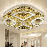 Hot Selling 60W LED Ceiling Lamp Stainless Steel K9 Crystal Decoration Ceiling Lamp thumbnail-2