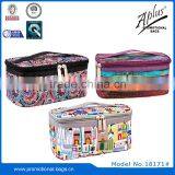 Personalized Travel Cosmetic Bag With Handle thumbnail-1