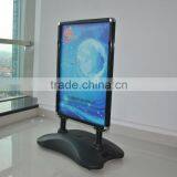 Advertising Pavement Sign Poster Stand,70*100cm Black Water Base Snap Frame thumbnail-1