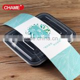 hot sale 2 divisions disposable food container for packaging