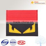 Factory price cheap credit card holder with cartoon face design