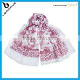 Camouflage Hot Pink Small MOQ Cotton Scarf thumbnail-1