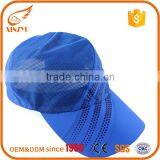 Promotional Breathable Mesh Caps Closure Blue Sport Cap thumbnail-3