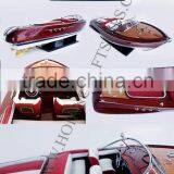RIVA AQUARAMA SPEED BOAT, HIGH CLASS WOODEN DESIGN FROM VIETNAM - MODEL SHIP HANDMADE thumbnail-1