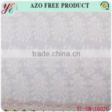Elegant Shape of Willow Pattern Design Cotton Woven Fabric Embroidery for Dress