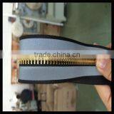 TPU Wholesale Clothing With Brass Reflective Zipper thumbnail-2