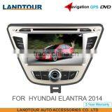Car Multimedia Player Navigation GPS DVD for HYUNDAI ELANTRA 2014 CE FCC ROHS thumbnail-1