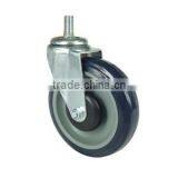 Supply 125mm PU Shopping Trolley Caster thumbnail-1