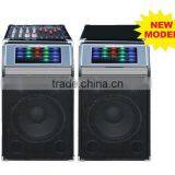 New Model Wooden Active Stage Speaker With Light WAS-6009 thumbnail-3