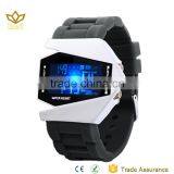 Wholesale Hardened Glass Watch Silicone Analog Bracelet Watch With CE Certification thumbnail-5