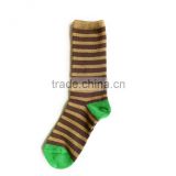 Fashion colorful crew socks with stripes