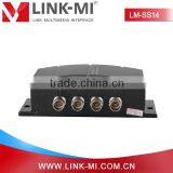 Distribution Amplifier LM-SS14 1 Input 4 Output Audio Video SD/HD/3G SDI Splitter