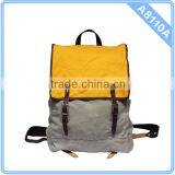 2015 Leather Trim Backpack Canvas thumbnail-1